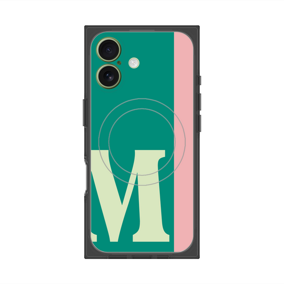 Premium Square Case with MagSafe［ Original - initial color line - M green ］