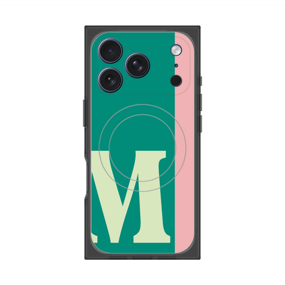 Premium Square Case with MagSafe［ Original - initial color line - M green ］