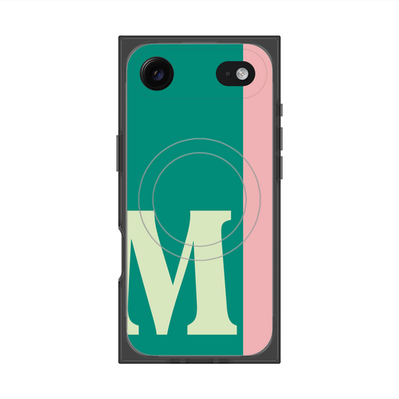 Premium Square Case with MagSafe［ Original - initial color line - M green ］