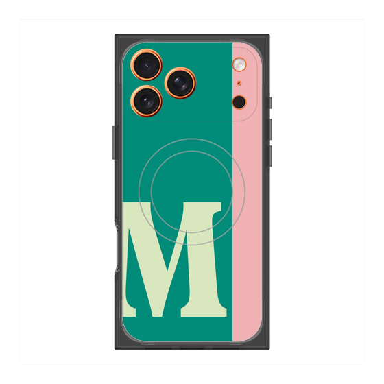Premium Square Case with MagSafe［ Original - initial color line - M green ］