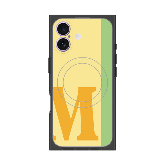 Premium Square Case with MagSafe［ Original - initial color line - M yellow ］