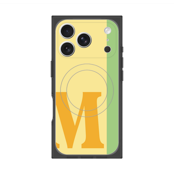 Premium Square Case with MagSafe［ Original - initial color line - M yellow ］