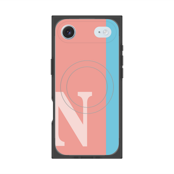 Premium Square Case with MagSafe［ Original - initial color line - N pink ］