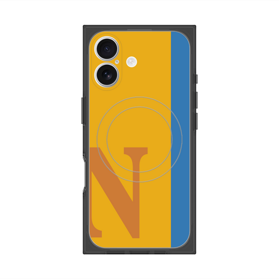 Premium Square Case with MagSafe［ Original - initial color line - N orange ］