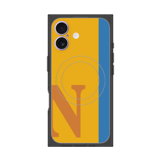 Premium Square Case with MagSafe［ Original - initial color line - N orange ］