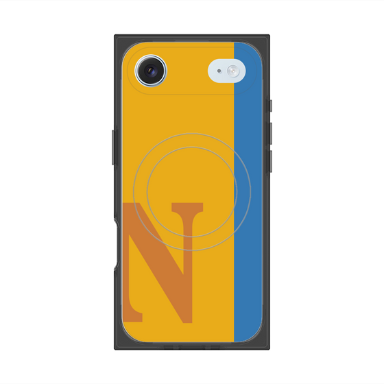 Premium Square Case with MagSafe［ Original - initial color line - N orange ］