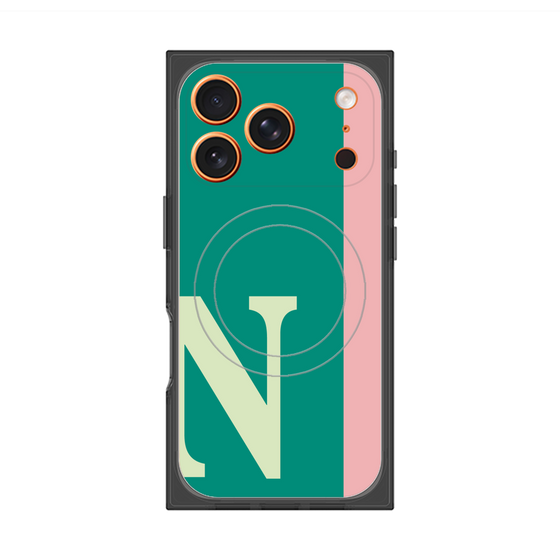 Premium Square Case with MagSafe［ Original - initial color line - N green ］