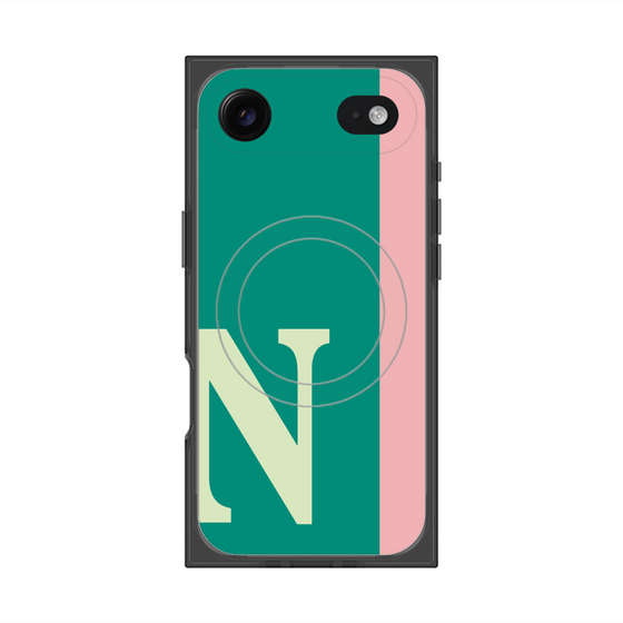 Premium Square Case with MagSafe［ Original - initial color line - N green ］