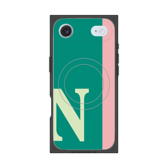 Premium Square Case with MagSafe［ Original - initial color line - N green ］