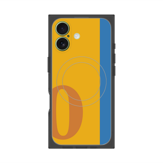 Premium Square Case with MagSafe［ Original - initial color line - O orange ］