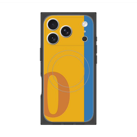 Premium Square Case with MagSafe［ Original - initial color line - O orange ］