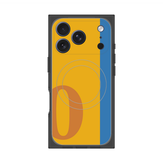 Premium Square Case with MagSafe［ Original - initial color line - O orange ］