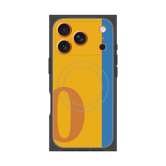 Premium Square Case with MagSafe［ Original - initial color line - O orange ］