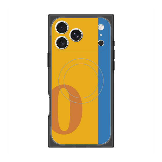 Premium Square Case with MagSafe［ Original - initial color line - O orange ］