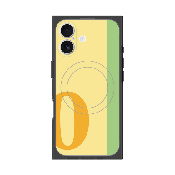 Premium Square Case with MagSafe［ Original - initial color line - O yellow ］