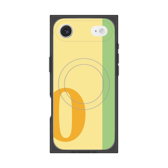 Premium Square Case with MagSafe［ Original - initial color line - O yellow ］