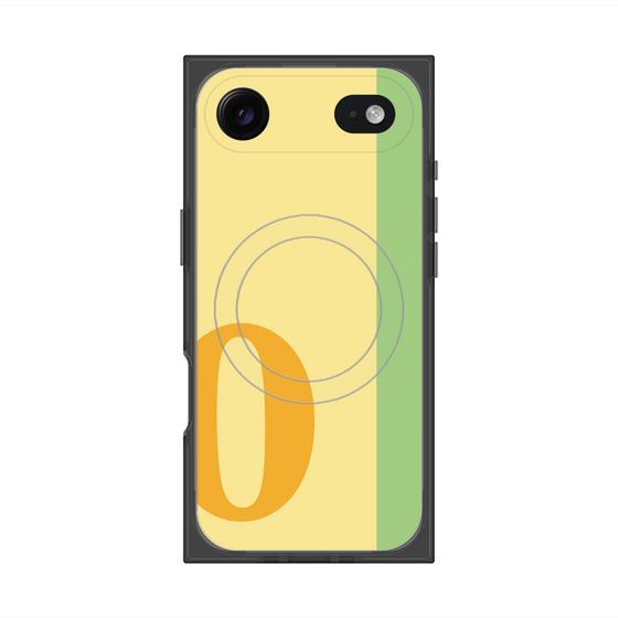 Premium Square Case with MagSafe［ Original - initial color line - O yellow ］