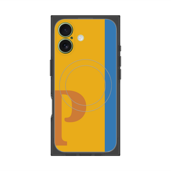 Premium Square Case with MagSafe［ Original - initial color line - P orange ］