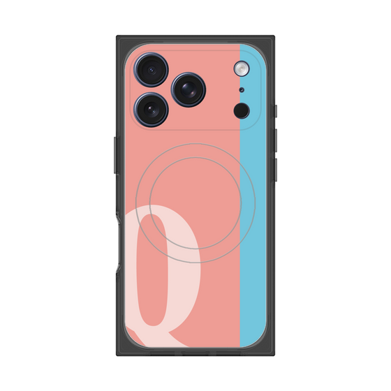 Premium Square Case with MagSafe［ Original - initial color line - Q pink ］