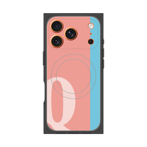 Premium Square Case with MagSafe［ Original - initial color line - Q pink ］