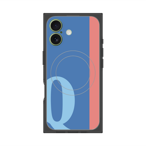 Premium Square Case with MagSafe［ Original - initial color line - Q blue ］