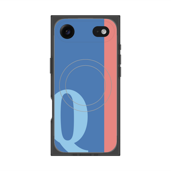 Premium Square Case with MagSafe［ Original - initial color line - Q blue ］