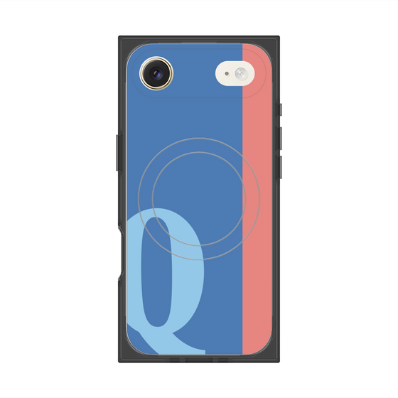 Premium Square Case with MagSafe［ Original - initial color line - Q blue ］