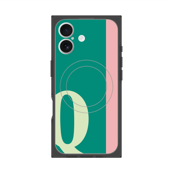 Premium Square Case with MagSafe［ Original - initial color line - Q green ］