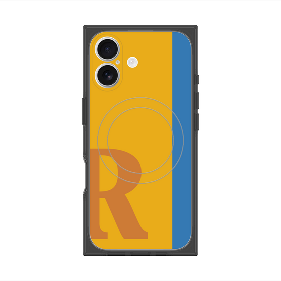 Premium Square Case with MagSafe［ Original - initial color line - R orange ］