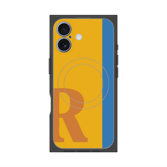 Premium Square Case with MagSafe［ Original - initial color line - R orange ］