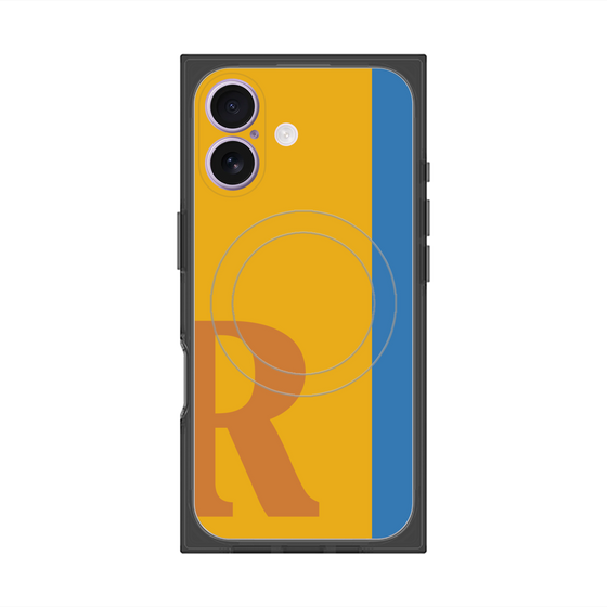 Premium Square Case with MagSafe［ Original - initial color line - R orange ］