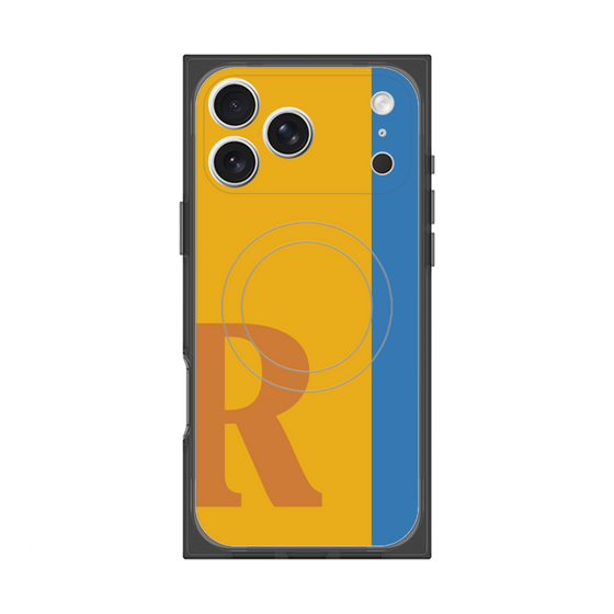 Premium Square Case with MagSafe［ Original - initial color line - R orange ］