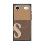Premium Square Case with MagSafe［ Original - initial two tone - S brown ］