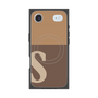 Premium Square Case with MagSafe［ Original - initial two tone - S brown ］
