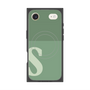 Premium Square Case with MagSafe［ Original - initial two tone - S green ］