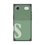 Premium Square Case with MagSafe［ Original - initial two tone - S green ］