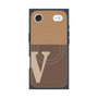 Premium Square Case with MagSafe［ Original - initial two tone - V brown ］