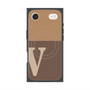 Premium Square Case with MagSafe［ Original - initial two tone - V brown ］
