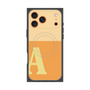 Premium Square Case with MagSafe［ Original - initial two tone - A orange ］