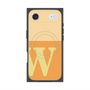 Premium Square Case with MagSafe［ Original - initial two tone - W orange ］