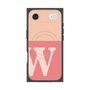 Premium Square Case with MagSafe［ Original - initial two tone - W pink ］