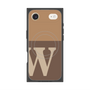 Premium Square Case with MagSafe［ Original - initial two tone - W brown ］