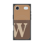 Premium Square Case with MagSafe［ Original - initial two tone - W brown ］