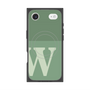 Premium Square Case with MagSafe［ Original - initial two tone - W green ］