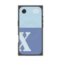 Premium Square Case with MagSafe［ Original - initial two tone - X blue ］