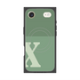 Premium Square Case with MagSafe［ Original - initial two tone - X green ］