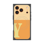 Premium Square Case with MagSafe［ Original - initial two tone - Y orange ］