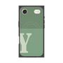 Premium Square Case with MagSafe［ Original - initial two tone - Y green ］