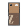Premium Square Case with MagSafe［ Original - initial two tone - Z brown ］