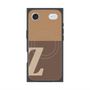 Premium Square Case with MagSafe［ Original - initial two tone - Z brown ］